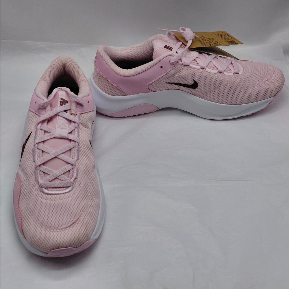 Nike Legend Essentials 3 Athletic Sneakers Women's 12 Pink Activewear Workout - Picture 3 of 13